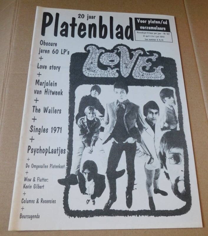 Platenblad Nr.187 - The Wailers.