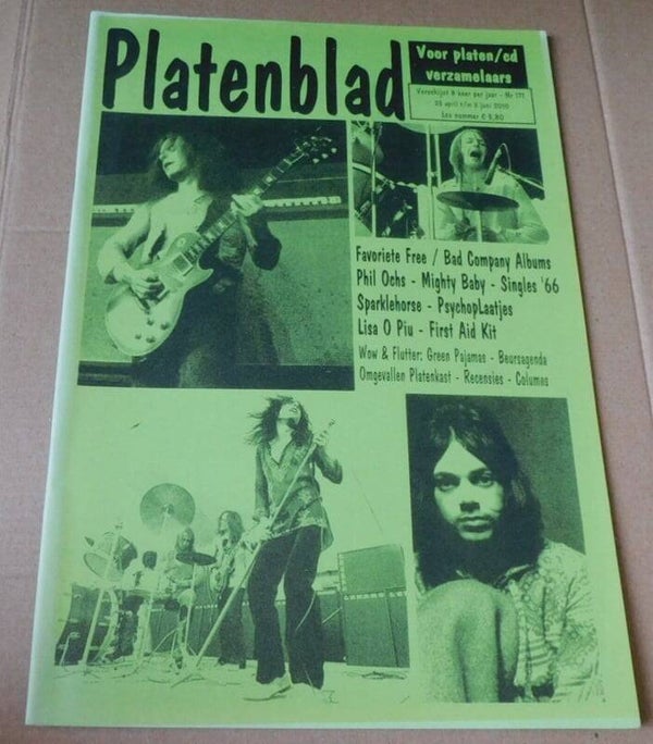Platenblad Nr. 171 - Bad Company Albums