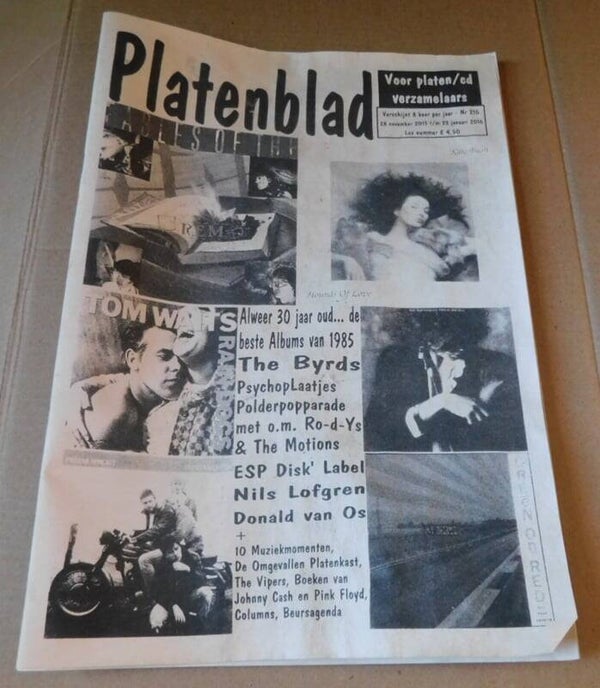 Platenblad Nr.216 - polderpopparade 2, The Motions en Ro-d-ys