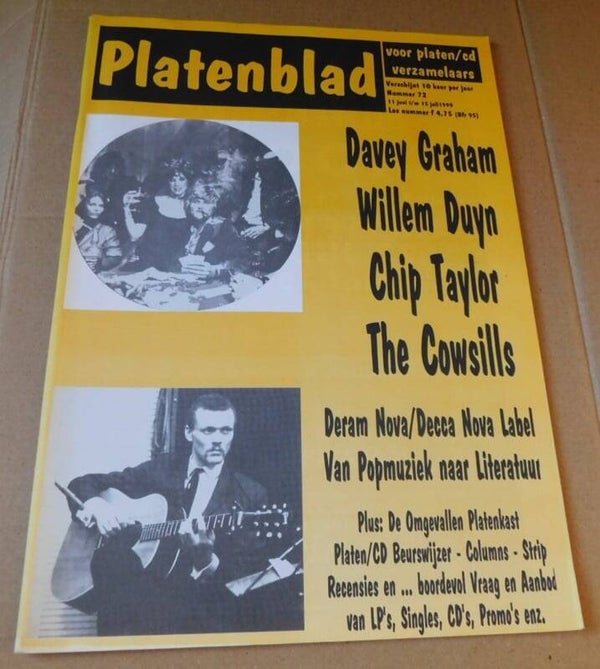Platenblad Nr.72 - Chip Taylor