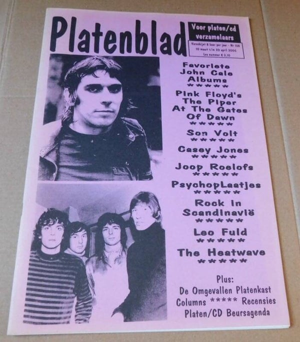 Platenblad Nr.140 - Pink Floyd's , The Piper At the Gates of Dawn