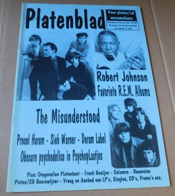 Platenblad Nr.118 - Sieb Warner interview met Ex-Motions.