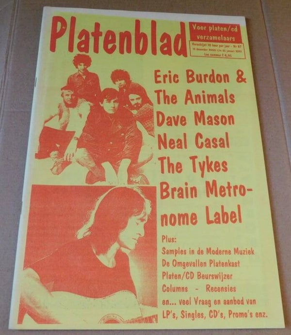 Platenblad Nr.87 - Eric Burdon & The Animals