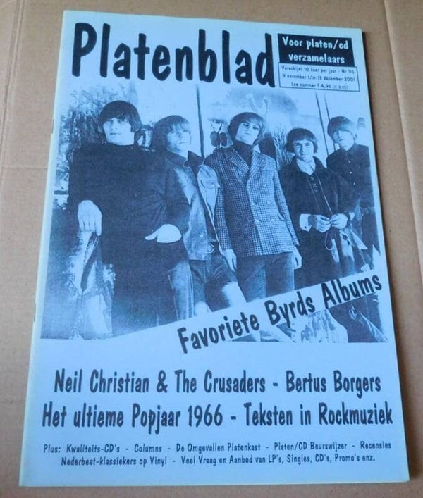 Platenblad Nr. 96 - Favoriete Byrds Albums