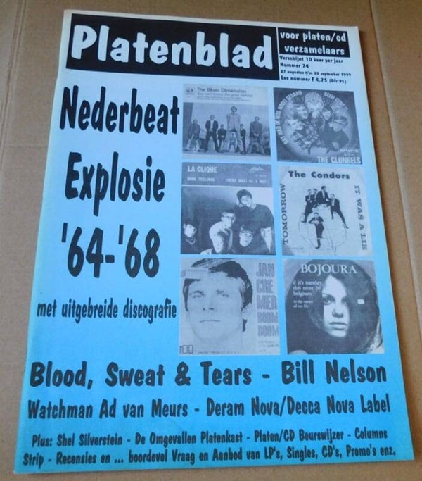 Platenblad Nr.74 - Nederbeat Explosie '64-'68 discografie