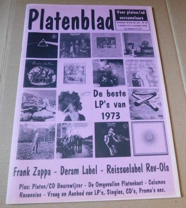 Platenblad Nr.115 - Frank Zappa - remastered