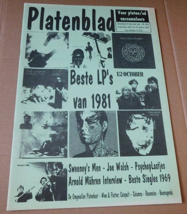 Platenblad Nr.184 - Joe Walsh