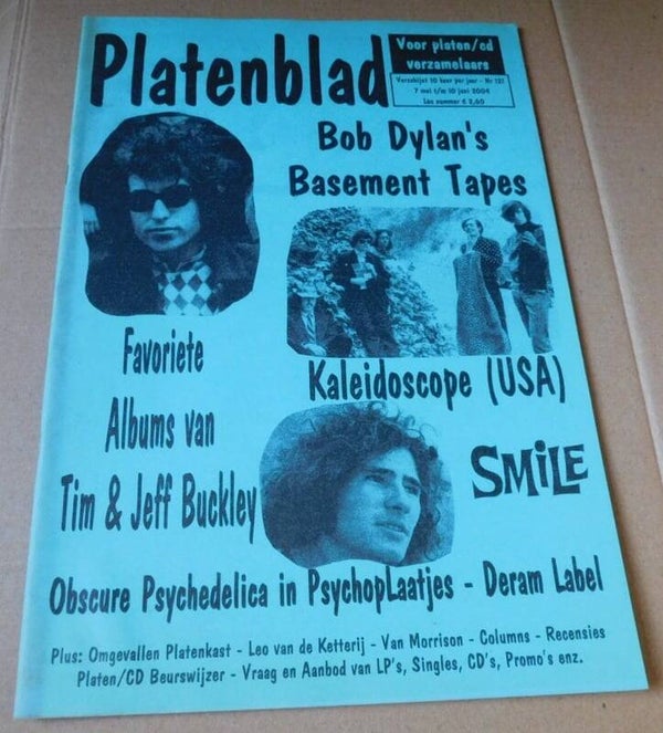 Platenblad Nr.121 - Bob Dylan's Basement Tapes