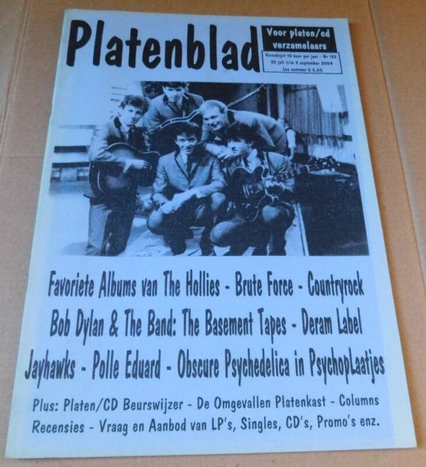 Platenblad Nr.123 - Bob Dylan & The Band