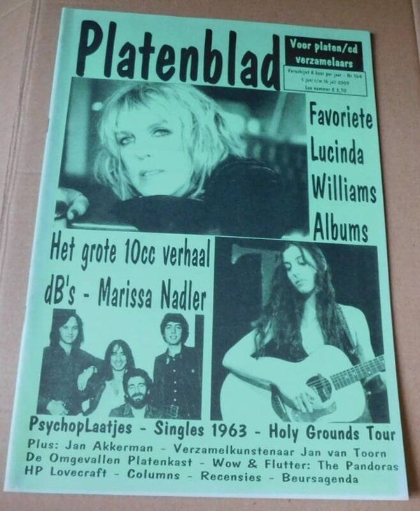 Platenblad Nr. 164 - Favoriete Lucinda Williams Albums