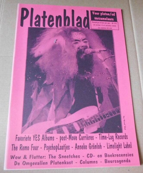 Platenblad Nr. 159 - Favoriete Yes Albums