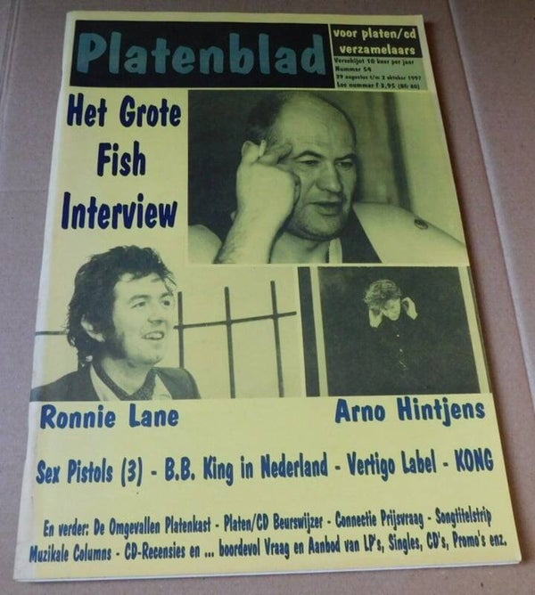 Platenblad Nr.54 - B.B. King in Nederland