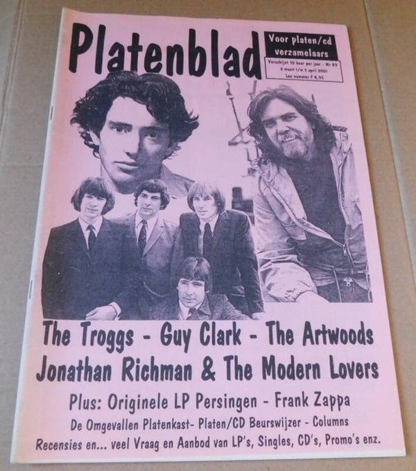 Platenblad Nr.89 - Jonathan Richman & The Modern Lovers