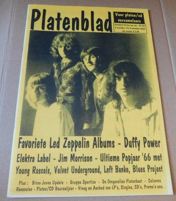 Platenblad Nr.106 - Favoriete Led Zeppelin Albums