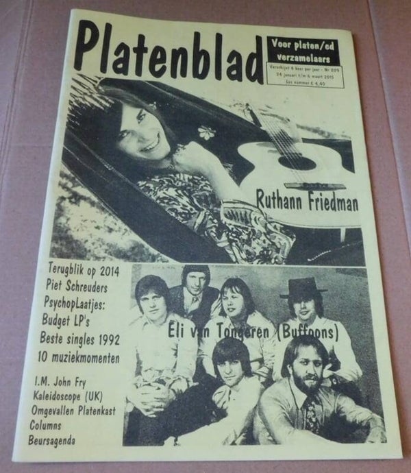 Platenblad Nr.209 - Eli van Tongeren (Buffoons)