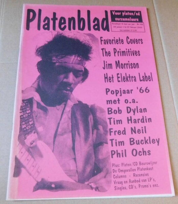 Platenblad Nr.108 - Jim Morrison diepgravende analyse