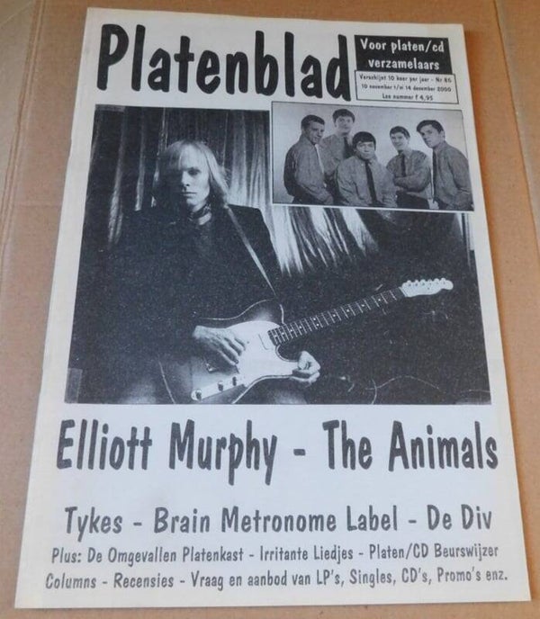 Platenblad Nr.86 - The Animals
