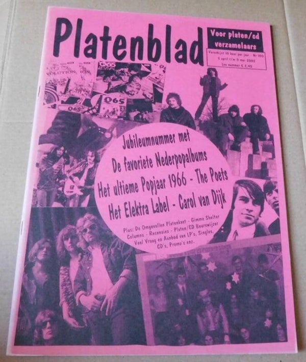 Platenblad nr. 100 - Favoriete Nederpopalbums