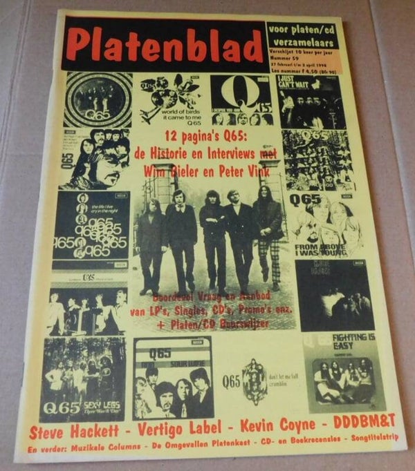 Platenblad Nr.59 - 12 Pagina's Q65