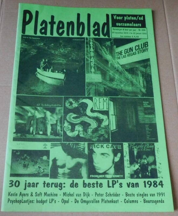 Platenblad Nr. 208 - De Beste LP's van 1984