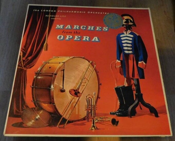 The London Philharmonic Orchestra, Reinhard Linz – Marches From The Opera