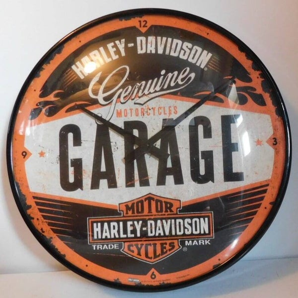 Harley Davidson - Genuine Garage klok