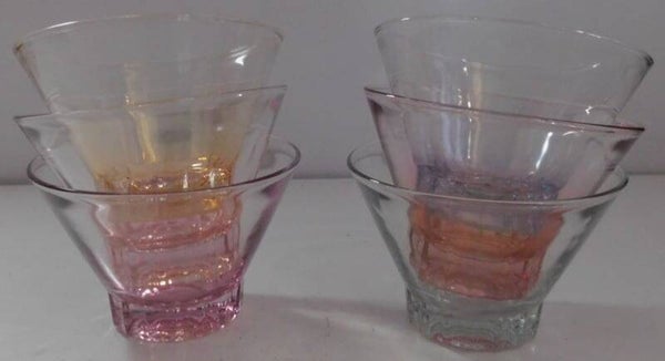 Set glazen france compote schaaltjes