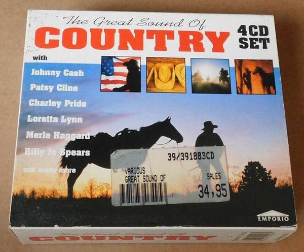 Various – The Great Sound Of Country, Box 4 CDs