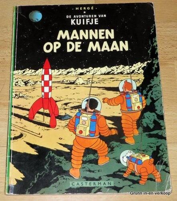 Kuifje - Mannen op de Maan