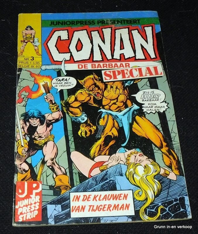 Conan de Barbaar - Special nr: 3 - In de klauwen van tijgerman