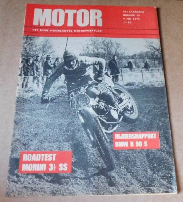 Motorweekblad 1975 - Bijrijdersrapport BMW R 90 S