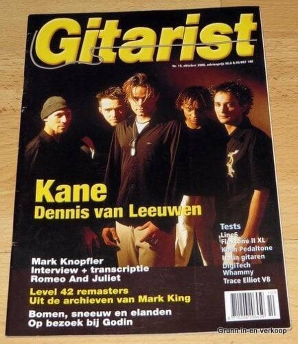 Gitarist Magazine, Kane, Dennis van Leeuwen