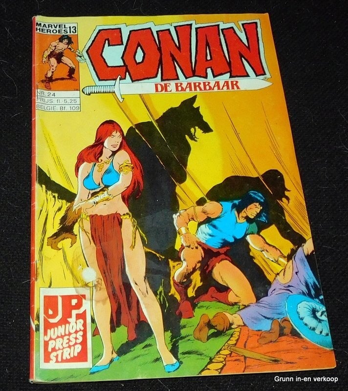 Conan de Barbaar - nr: 24 - De vervloeking