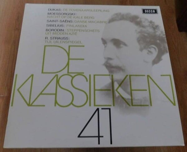 Dukas, Moessorgski, Jean Sibelius, Camille Saint-Saëns, Borodin, Strauss