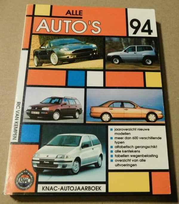 Youngtimer auto's vergelijken - Alle Auto’s 1994