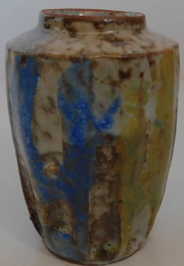 D.O.K - De Olde Kruyk - vaas met abstracte decoraties