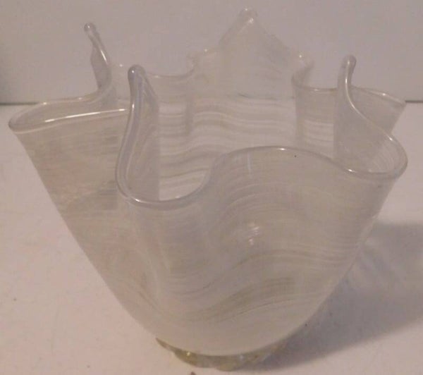 Murano genuine venetian glass vaas