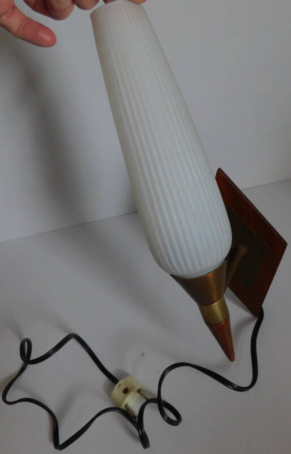 Vintage mid century wandlamp