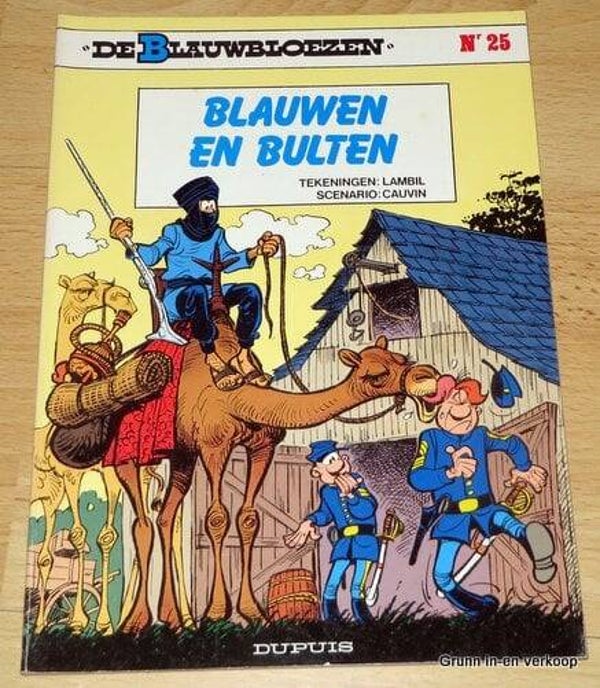 De Blauwbloezen Nr 25 - Blauwen en Bulten