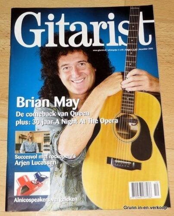 Gitarist Magazine, Brian May