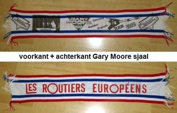 Gary Moore ''Run for Cover - Alive in 85 Tour'' sjaal