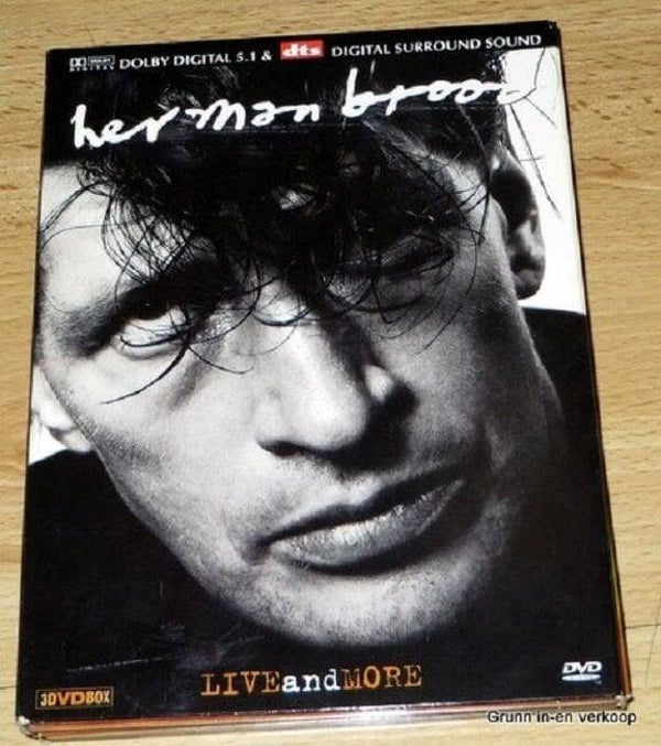 Herman Brood ‎– Live And More