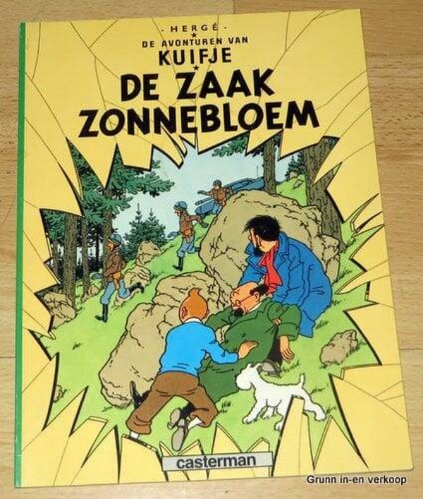 Kuifje - De Zaak Zonnebloem