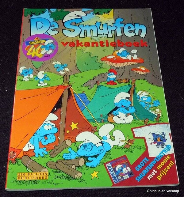 De Smurfen - Vakantieboek 1998