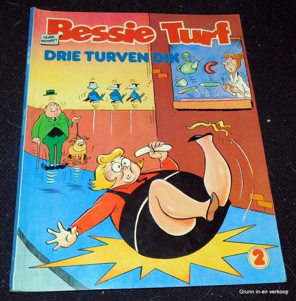 Bessie Turf, nr 2 - Drie Turven Dik - eerste druk 1982