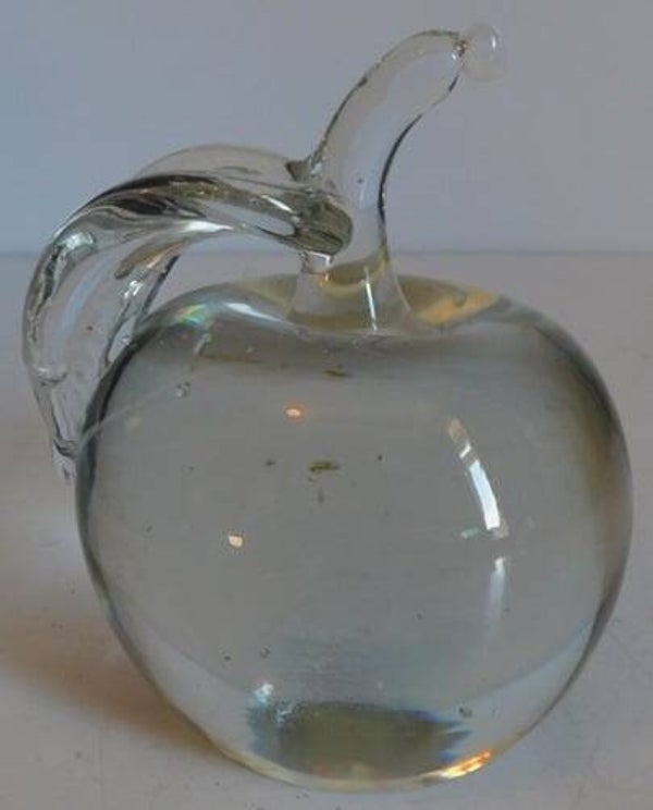 Blank glazen Appel