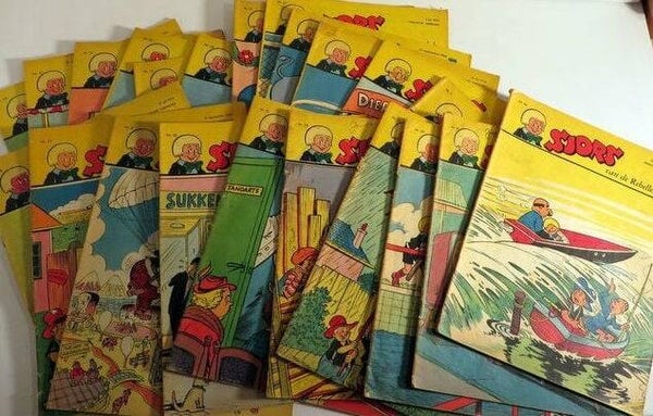 Verzameling 22x: Sjors van de Rebellenclub weekbladen