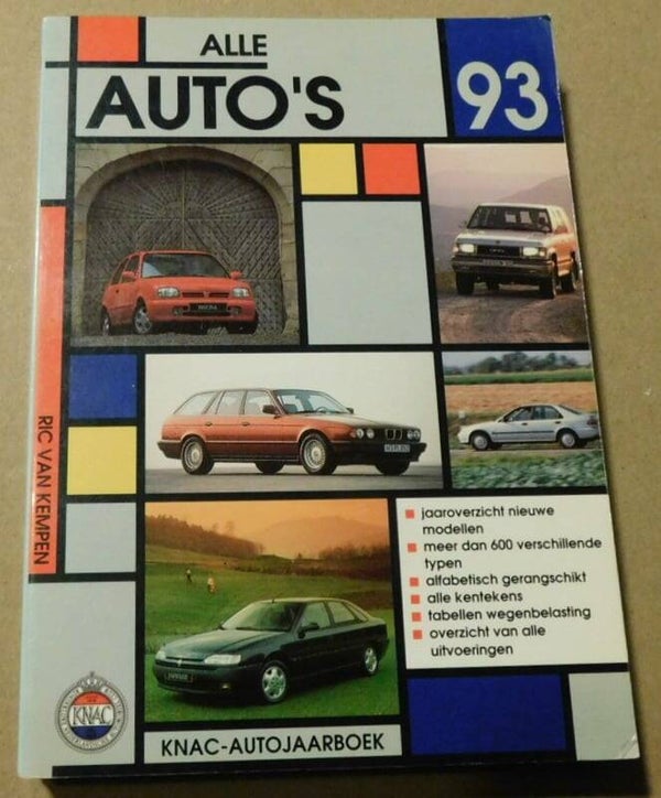 Youngtimer auto's vergelijken - Alle Auto’s 1993