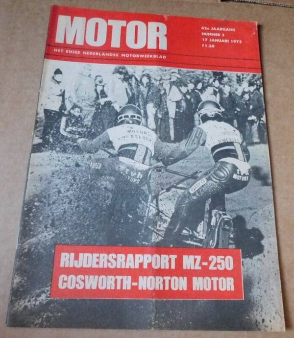 Motorweekblad 1975 - Cosworth-Norton Motor