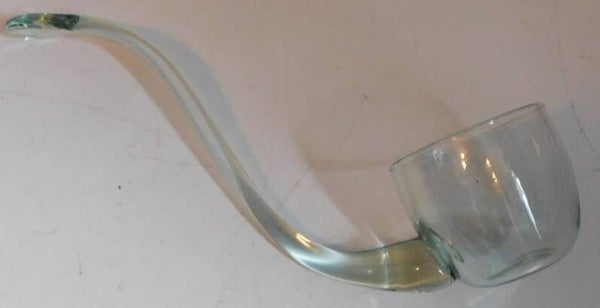 Blankglazen bowllepel / punchlepel L= 30 cm
